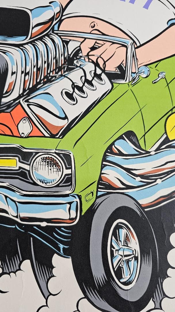 coopクープ シルクスクリーンポスター/シリアルナンバー&サイン入オリジナル