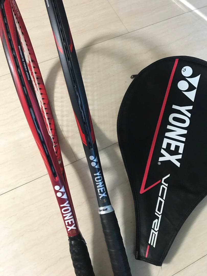 YONEXテニスラケット 2本＋1本オマケ