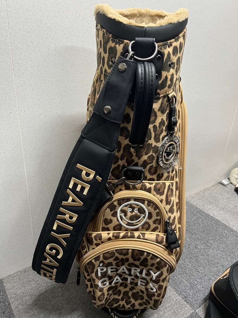 超希少 パーリーゲイツ ヒョウ柄 キャディバッグ レオパード