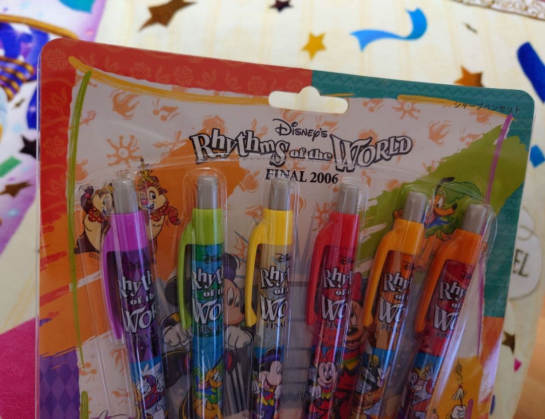 未開封　リズムオブザワールド　シャープペンセット　東京ディズニーシー