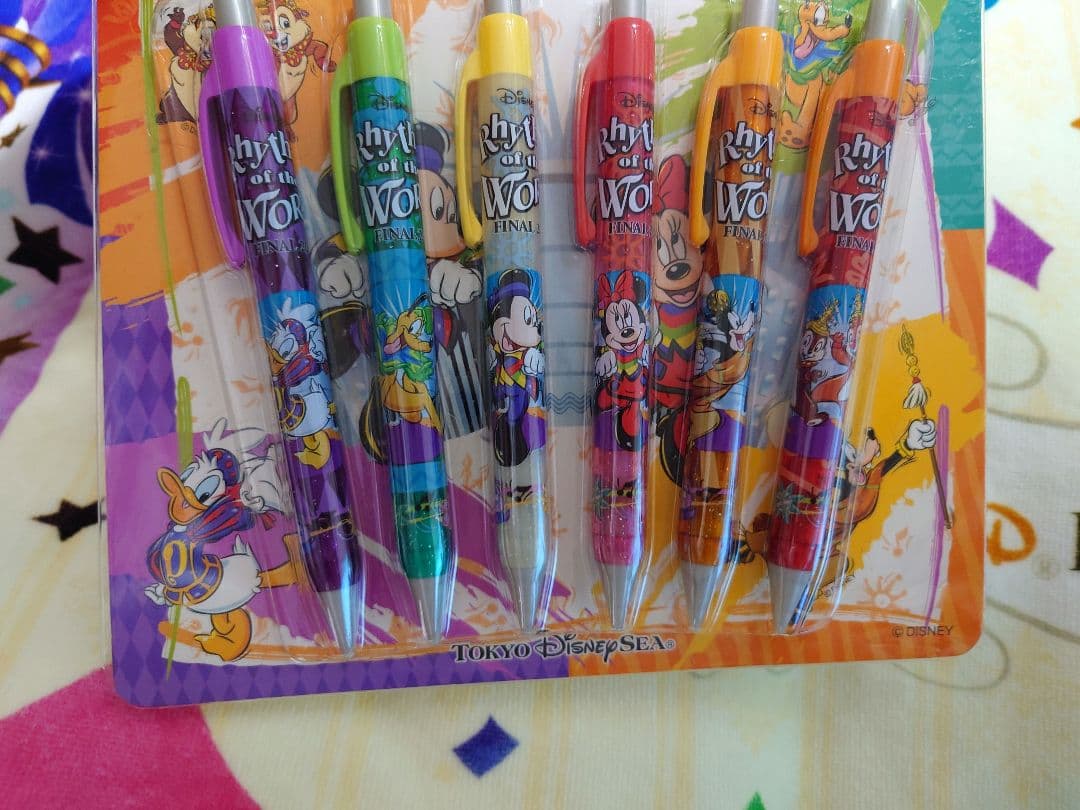 未開封　リズムオブザワールド　シャープペンセット　東京ディズニーシー