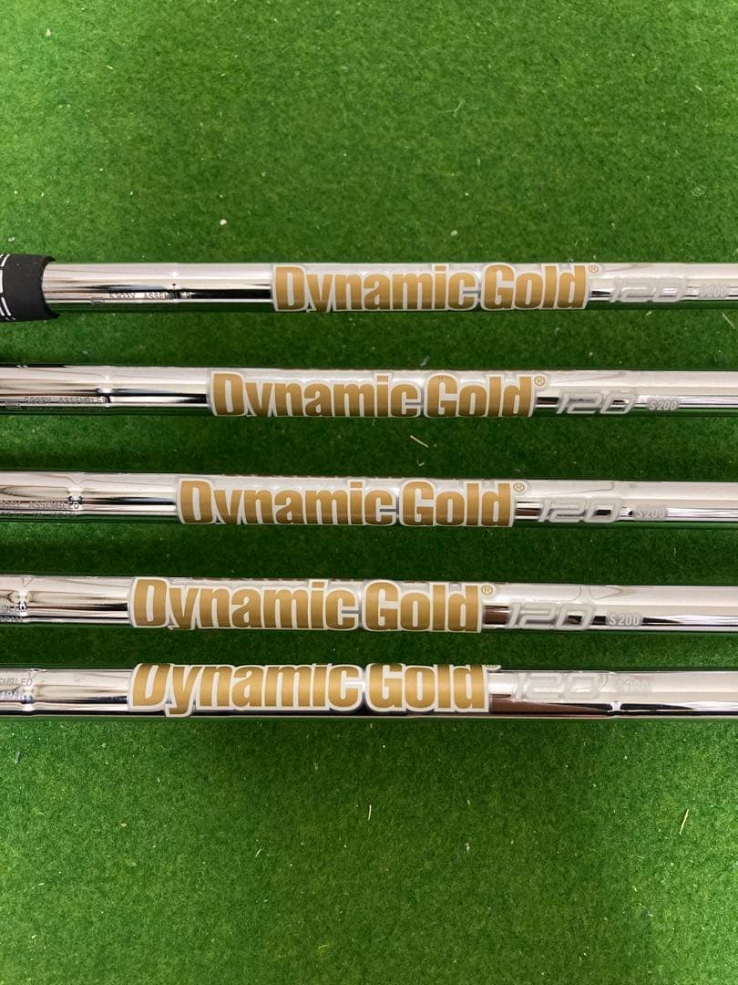 超美品　ミズノプロ　245 アイアン　5本　DG120 S200