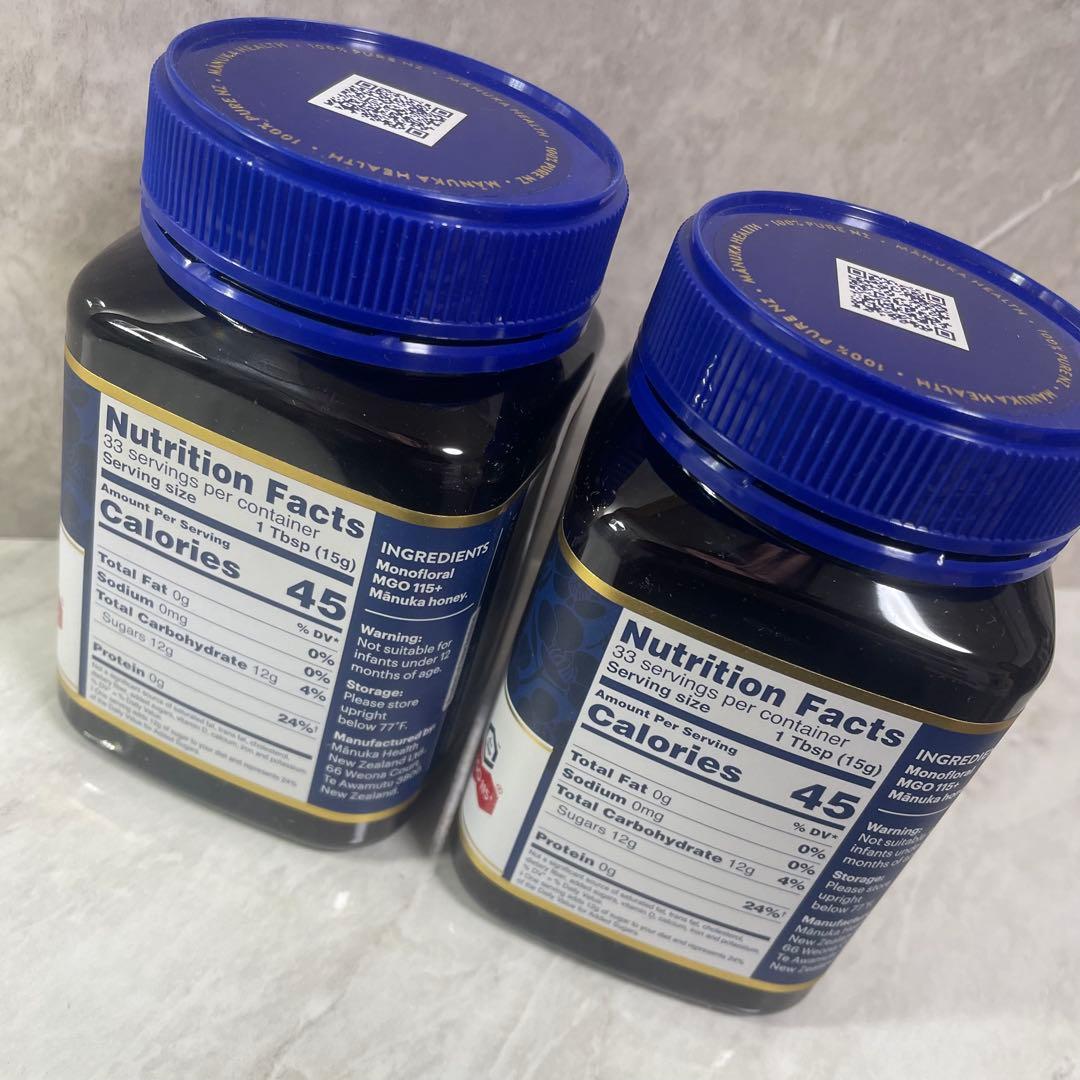 マヌカハニー MGO115+ マヌカヘルス 500g はちみつ 6+UMF