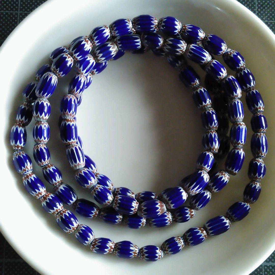 ⚠️バラ売り不可⚠️ シェブロン アンティーク ビーズ