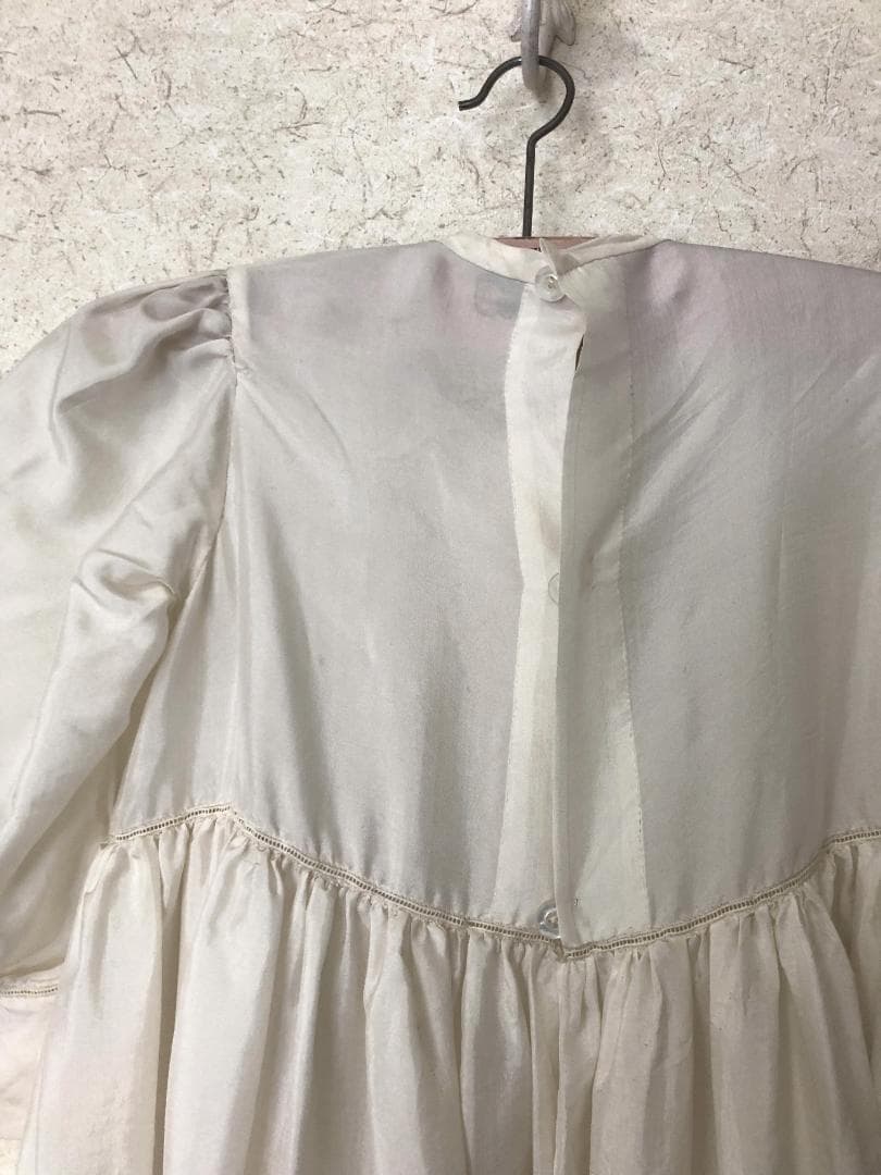 フランスアンティーク　コミュニオン　ドレス　初聖体 ハンガー付き