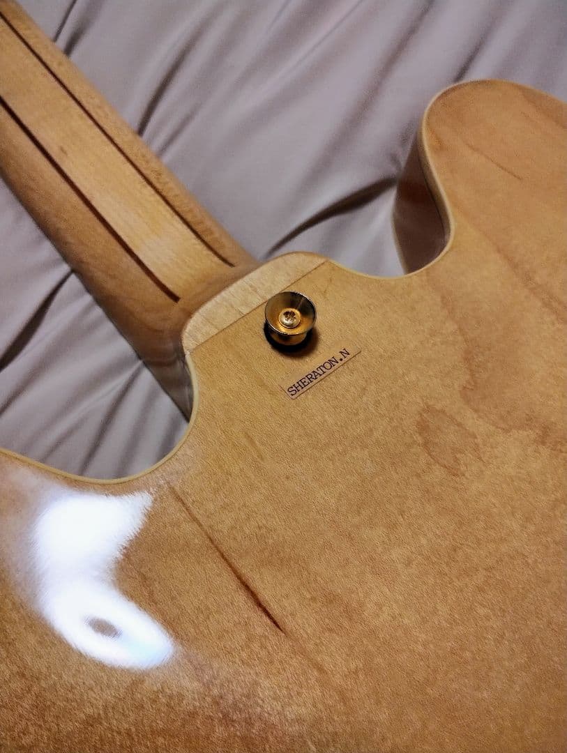Epiphone ビンテージSheraton/デッドストック品 ハードケース付き