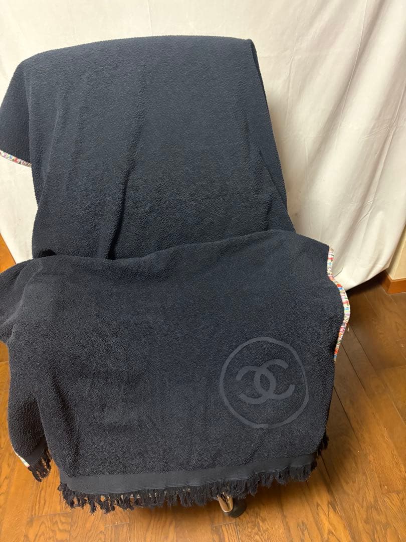 CHANEL ビーチタオルケット・ブランケット