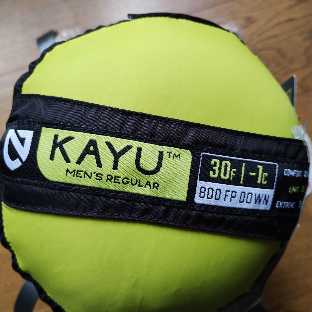 [新品未使用]NEMO KAYU 30°F メンズレギュラー 寝袋　シュラフ