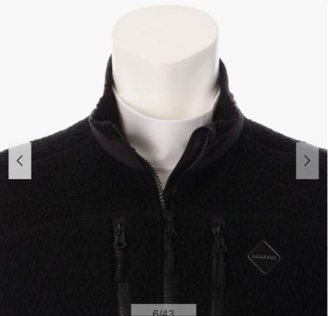 2025年秋冬モデル　ブリーフィングゴルフ　ウールボアベストブラック