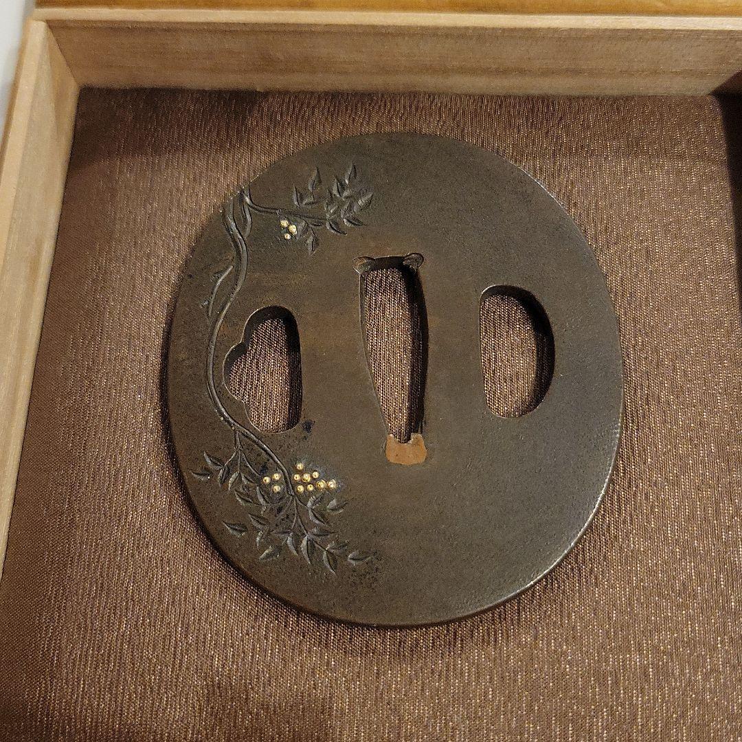 日本刀 刀 鍔 ツバ 武具 刀装具