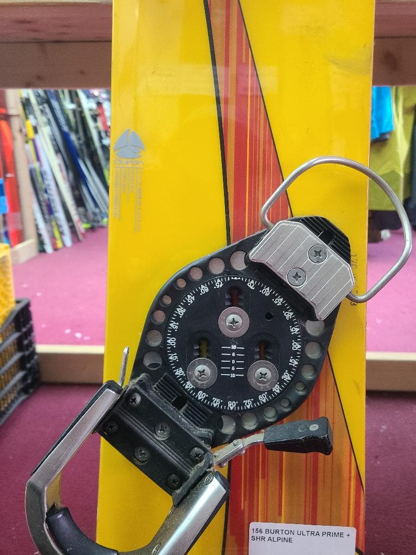 スノーボード 156 BURTON ULTRA PRIME + SHR ALPINE