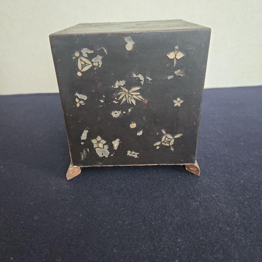 李朝‥螺鈿小引き出し