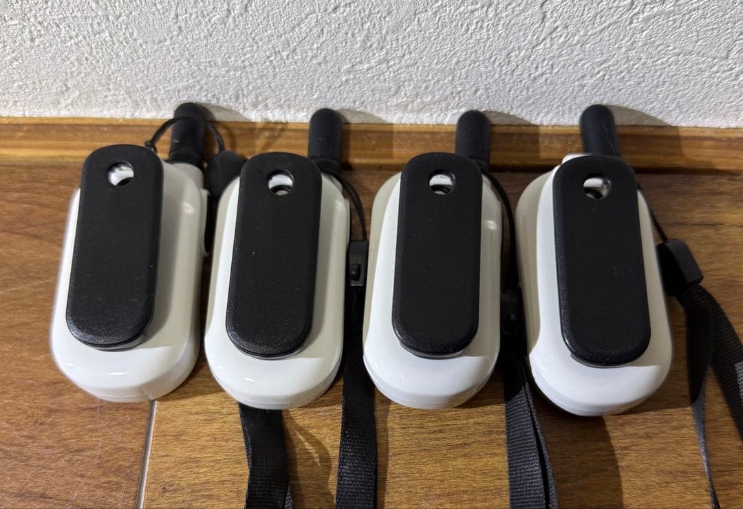 NEXTEC 特定小電力トランシーバー NT-202M 4台組セット　ホワイト