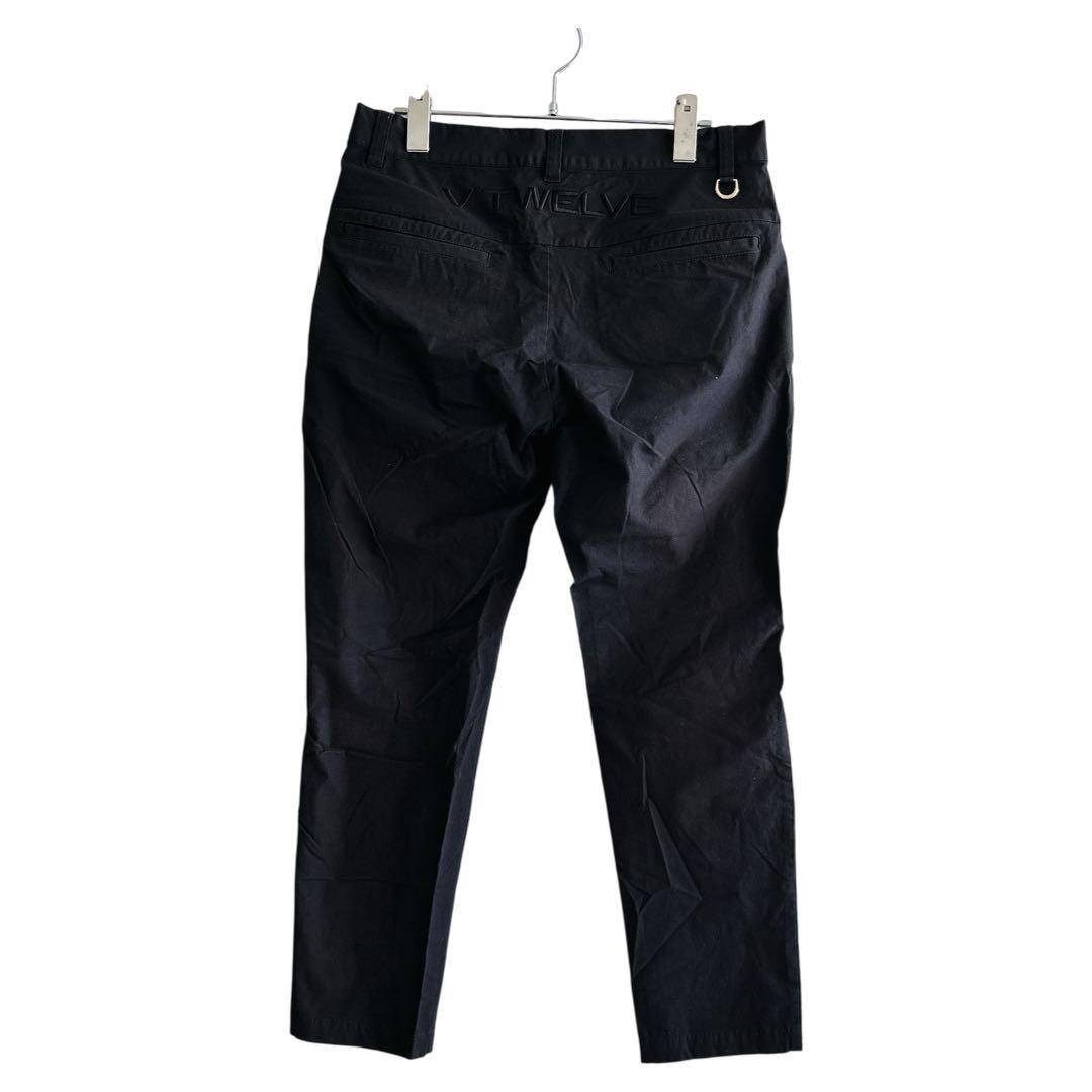 V12 ヴィトゥエルヴ ゴルフパンツ ロゴパンツ ゴルフウェア M b055