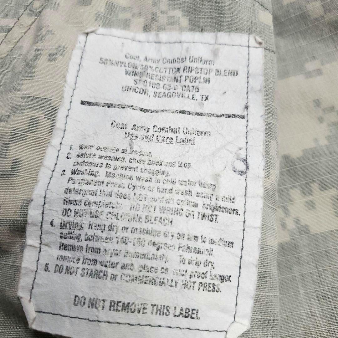 米軍実物 ACUジャケット UCP迷彩 本物コンバットシャツXL デッドストック