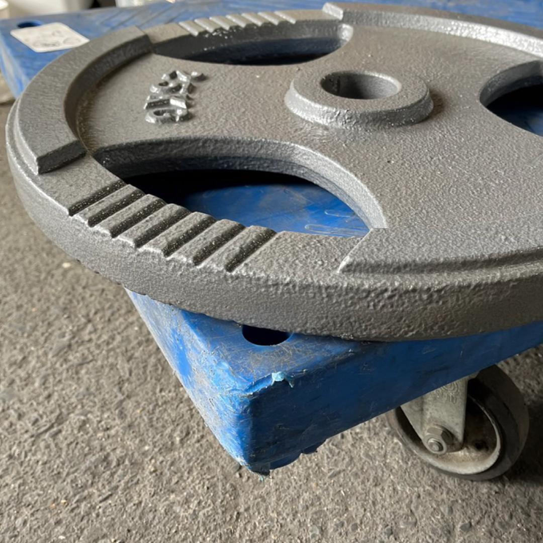 Φ50mm 3グリップ アイアンプレート 25kg×2枚セット