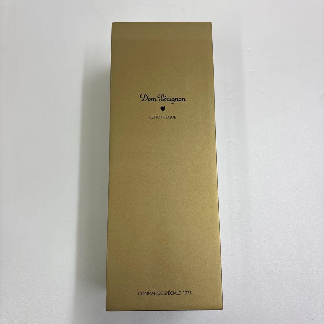 ドン・ペリニョン シャンパン 1971 箱と空き瓶　⑨