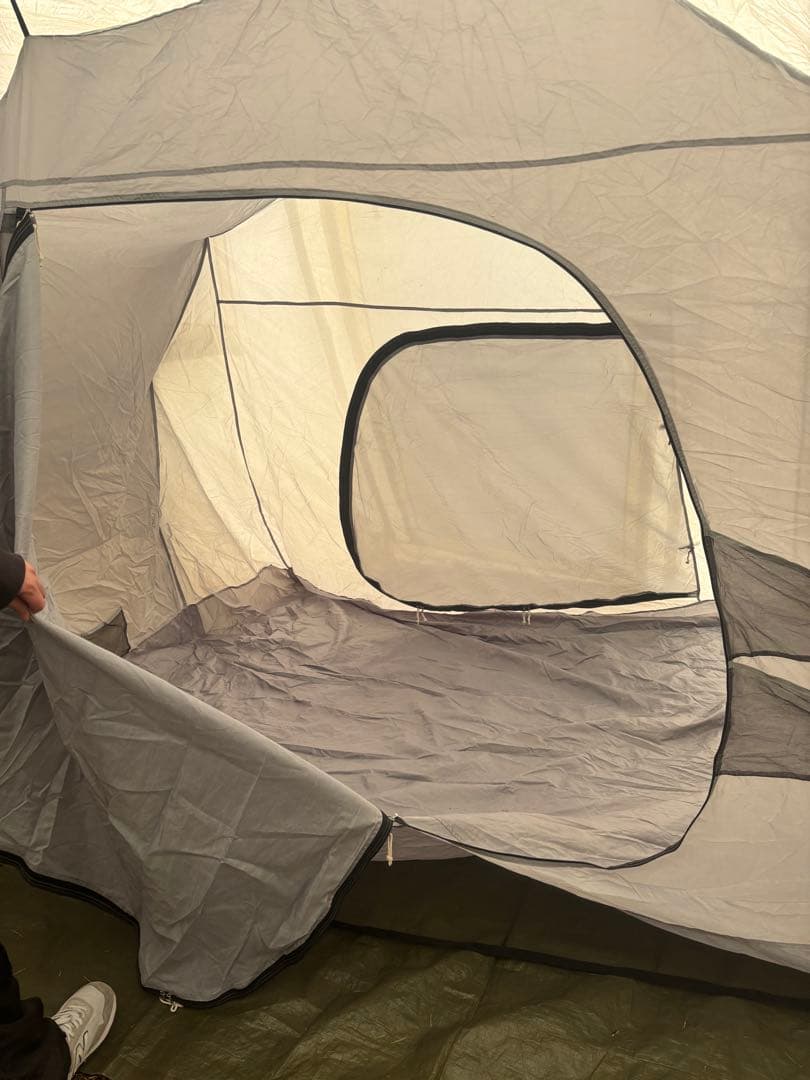 Hilander 大型ドーム型テント ベージュ