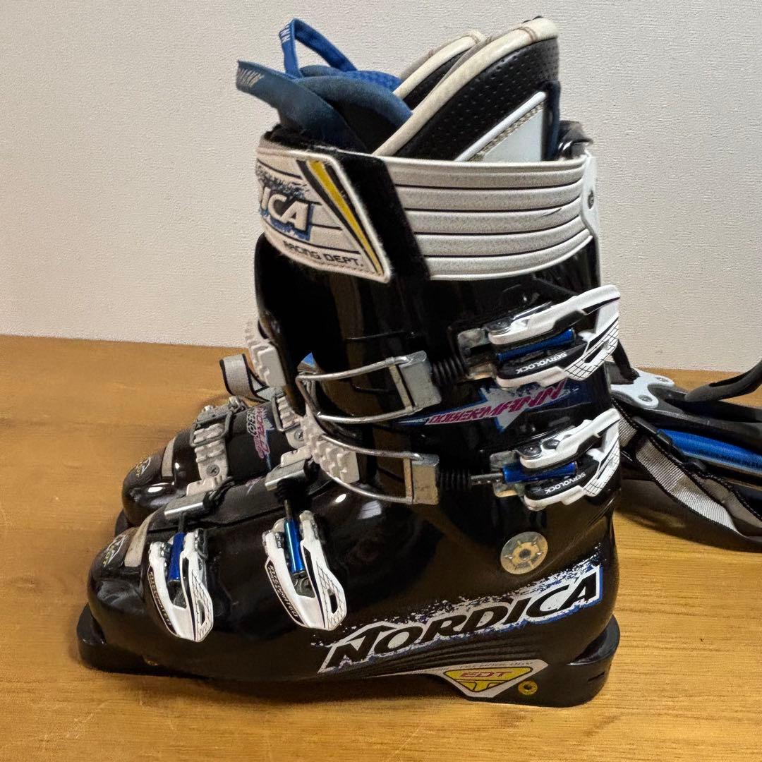 メンズ　ショートスキーファンスキーセット　Nordica 26/26.5cm