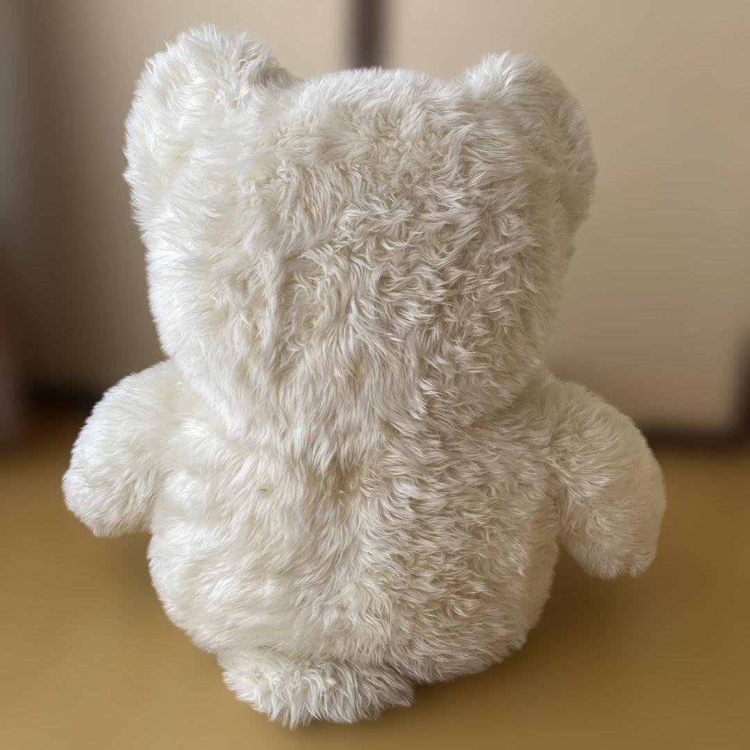 ホワイトクマ型ぬいぐるみ 座高約60cm