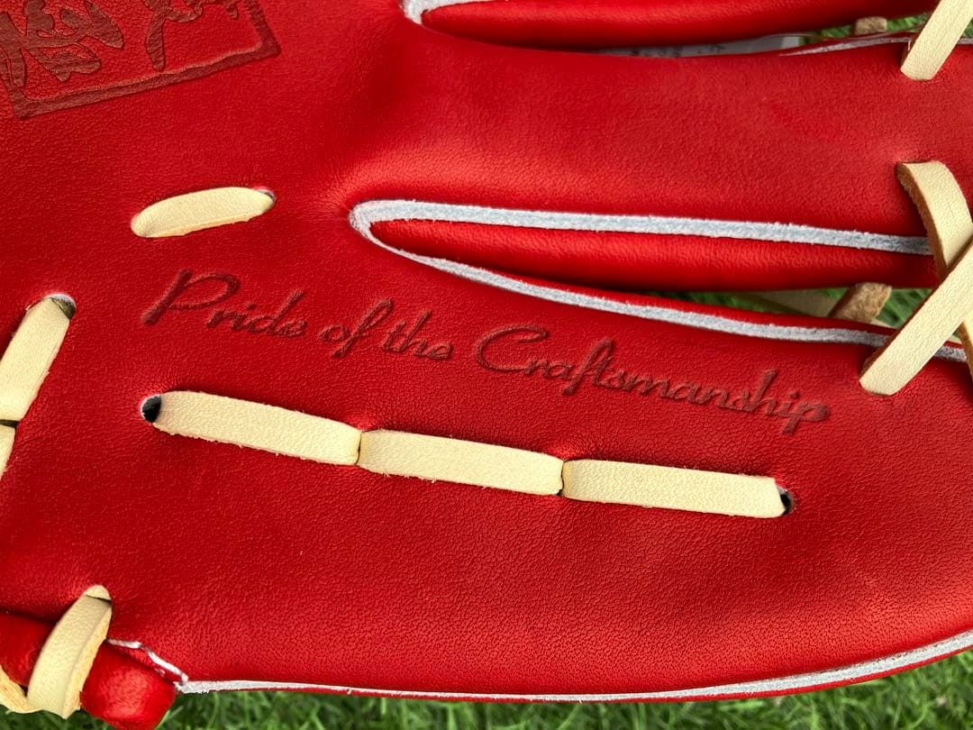 HI-GOLD ハイゴールド　技極　最上級モデル　内野　硬式　日本製　グローブ