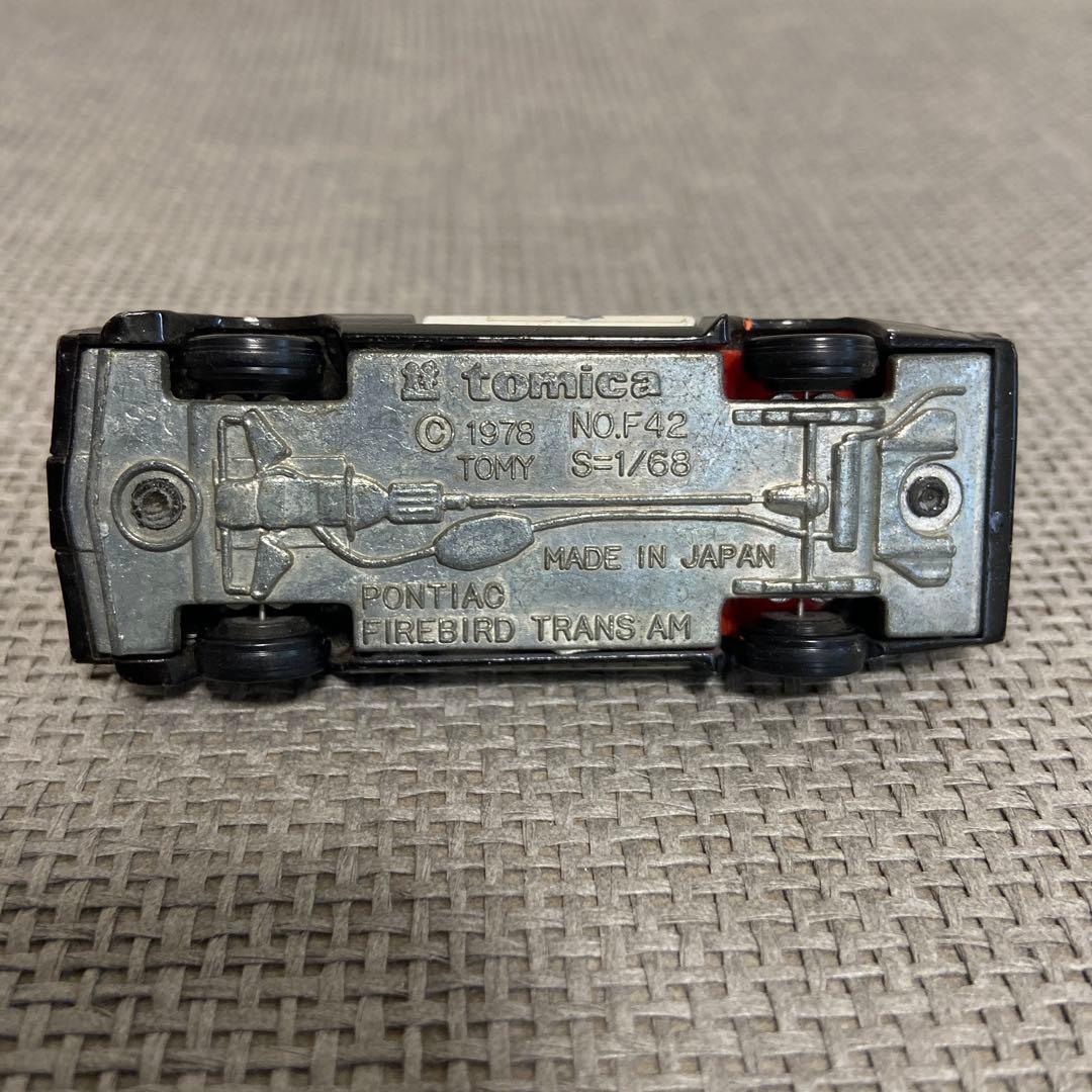 トミカ 日本製 ポンティアック ファイアーバード トランザム 青箱 パトカー