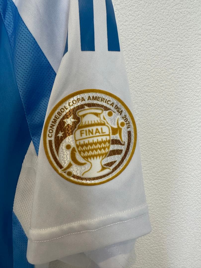 美品！アルゼンチン代表　メッシ　コパアメリカ決勝仕様　オーセンティック
