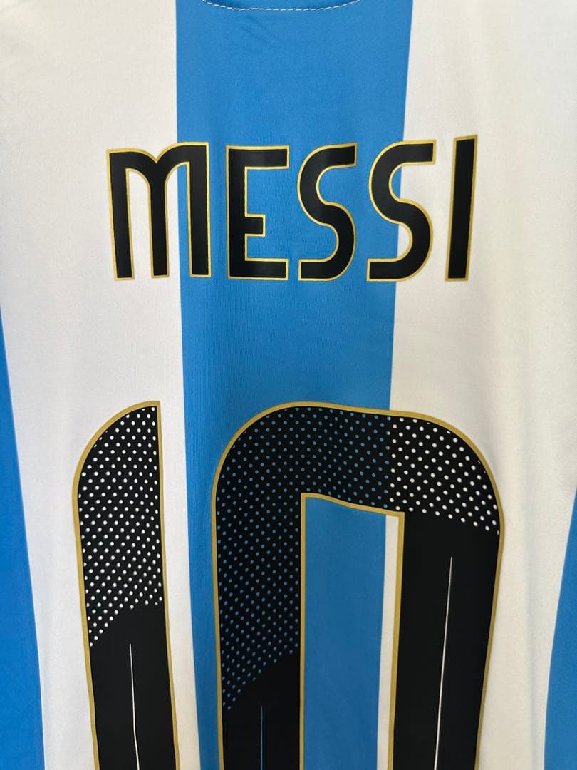 美品！アルゼンチン代表　メッシ　コパアメリカ決勝仕様　オーセンティック