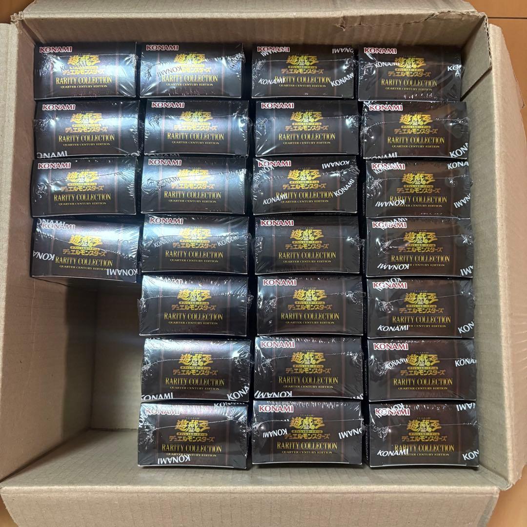 遊戯王 シュリンク付き レアコレ クォーターセンチュリーエディション 25BOX