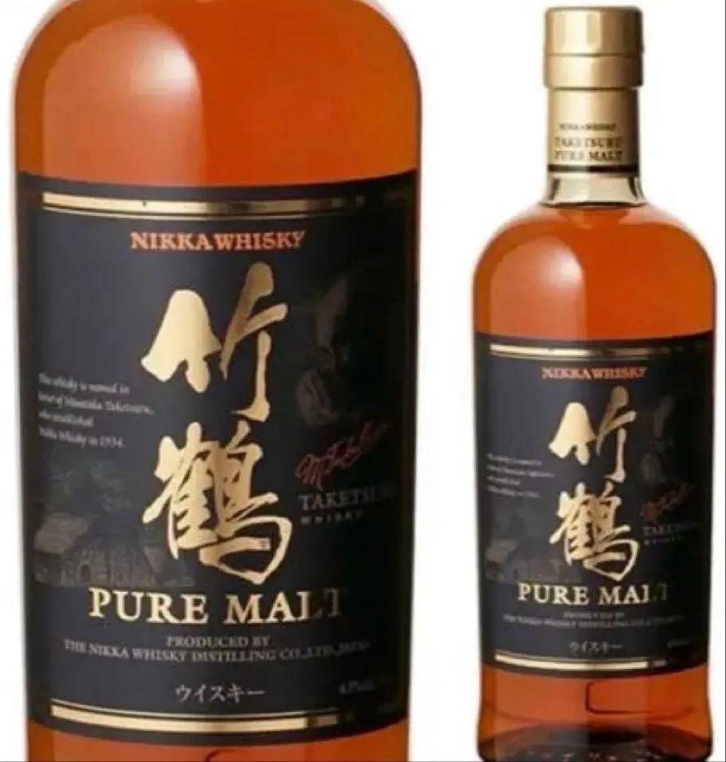 竹鶴ピュアモルト24本入り　旧ラベル