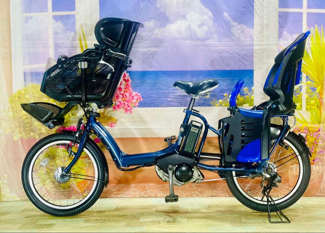 ヤマハパスキス⭐️人気モデル！子供乗せ電動アシスト自転車Y3082