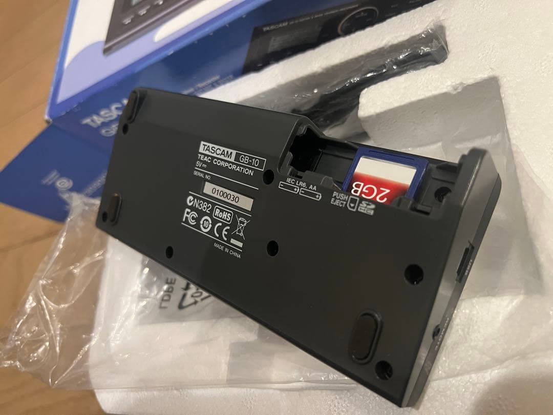 美品TASCAM ギター&ベース用 トレーナー、レコーダー　GB-10