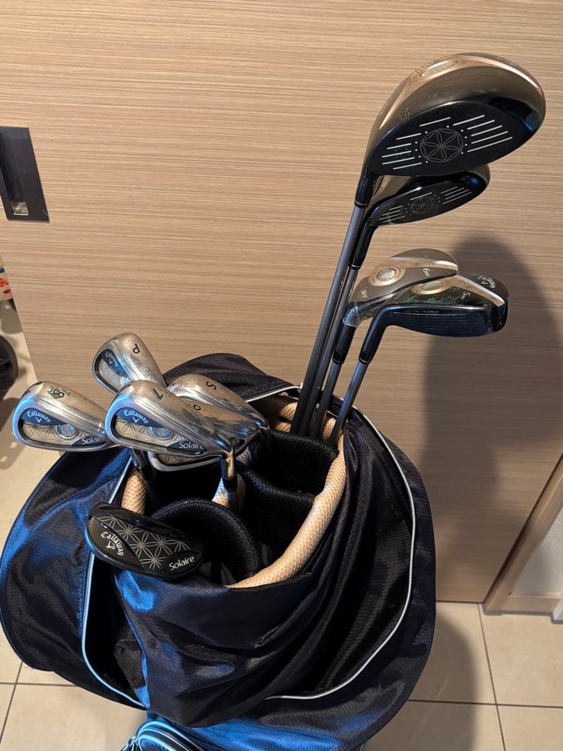 Callaway Solaire レディース ゴルフクラブ一式 純正バッグ付
