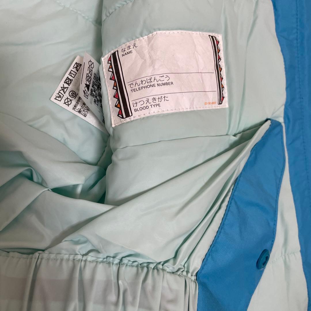 美品 モンベル 子供用 スキーウェア セット　上130 下140記名なし