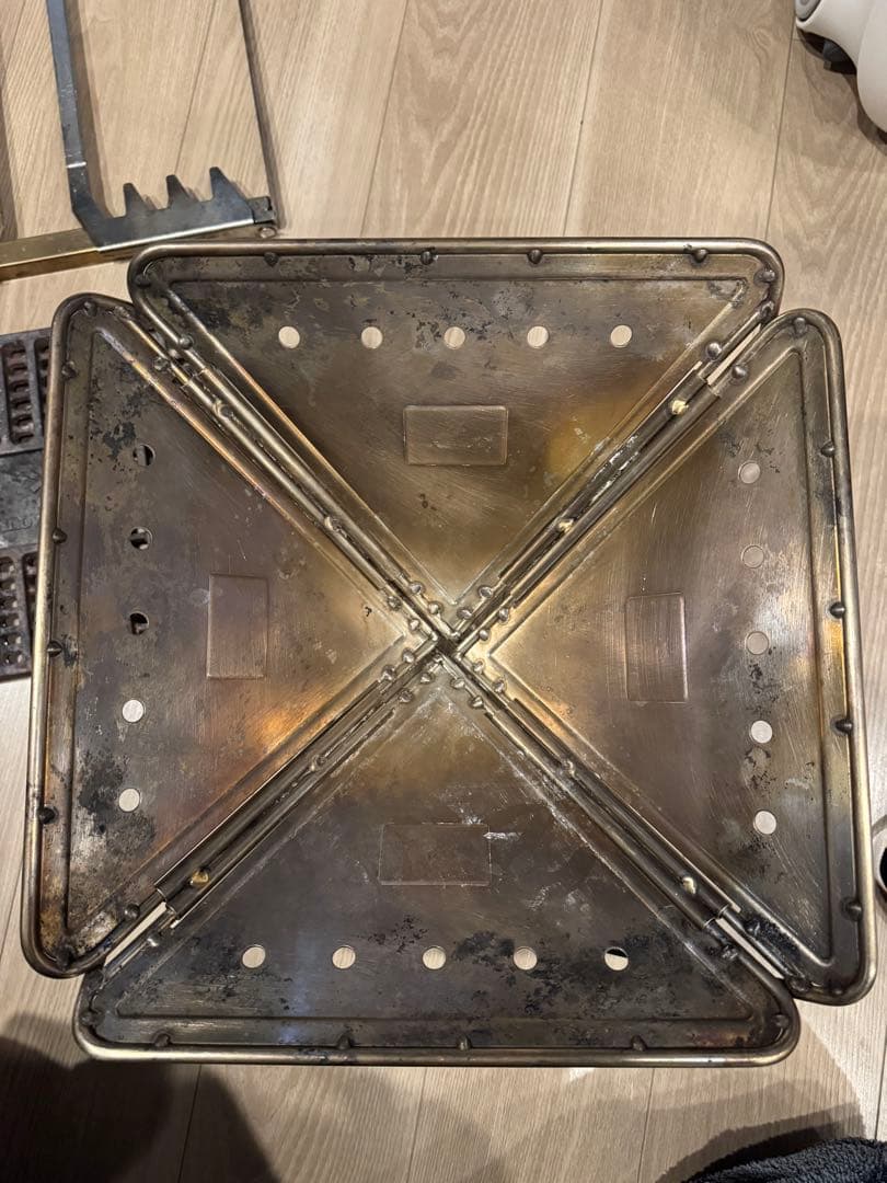 焼き網付　焚火台 M スノーピーク  peak