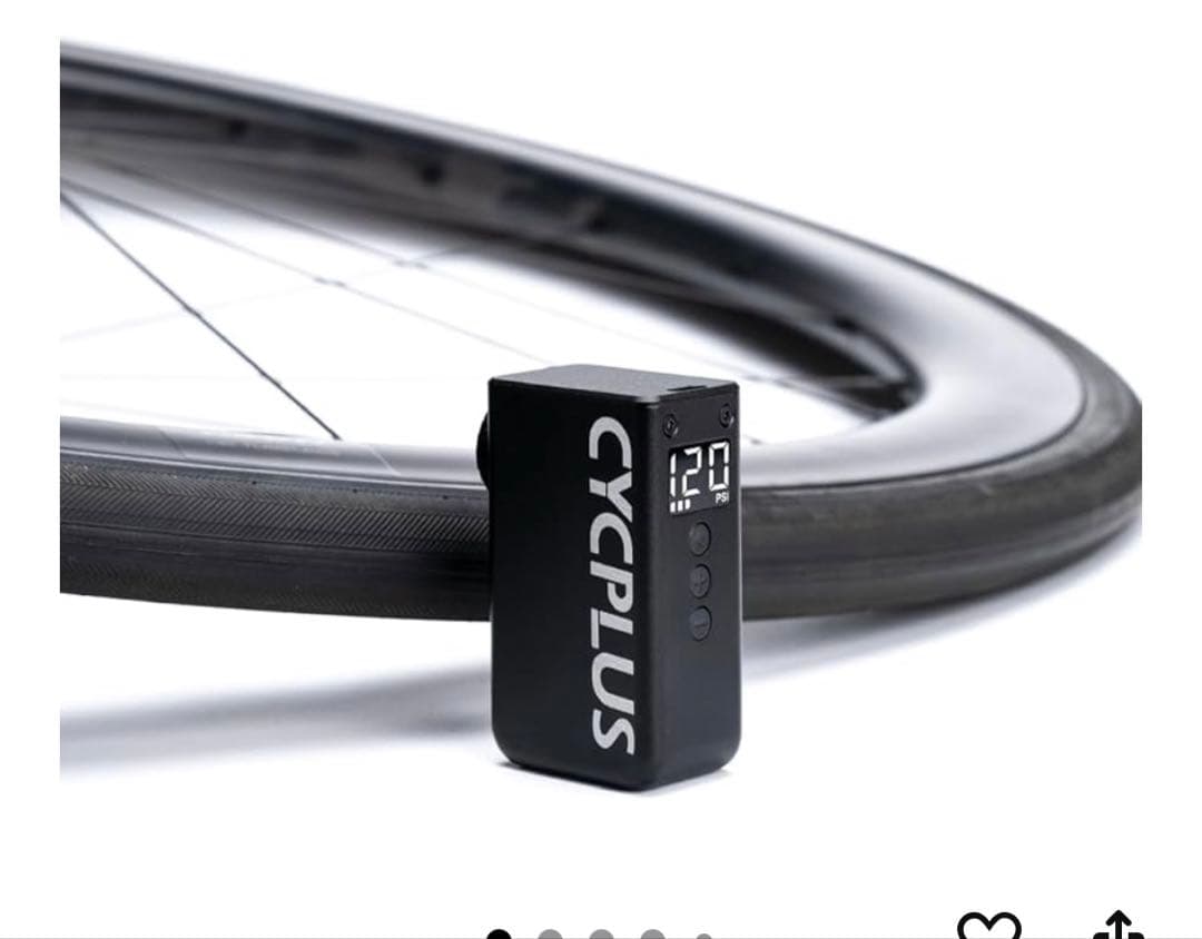 CYCPLUS AS2 Pro ミニ自転車タイヤインフレーター