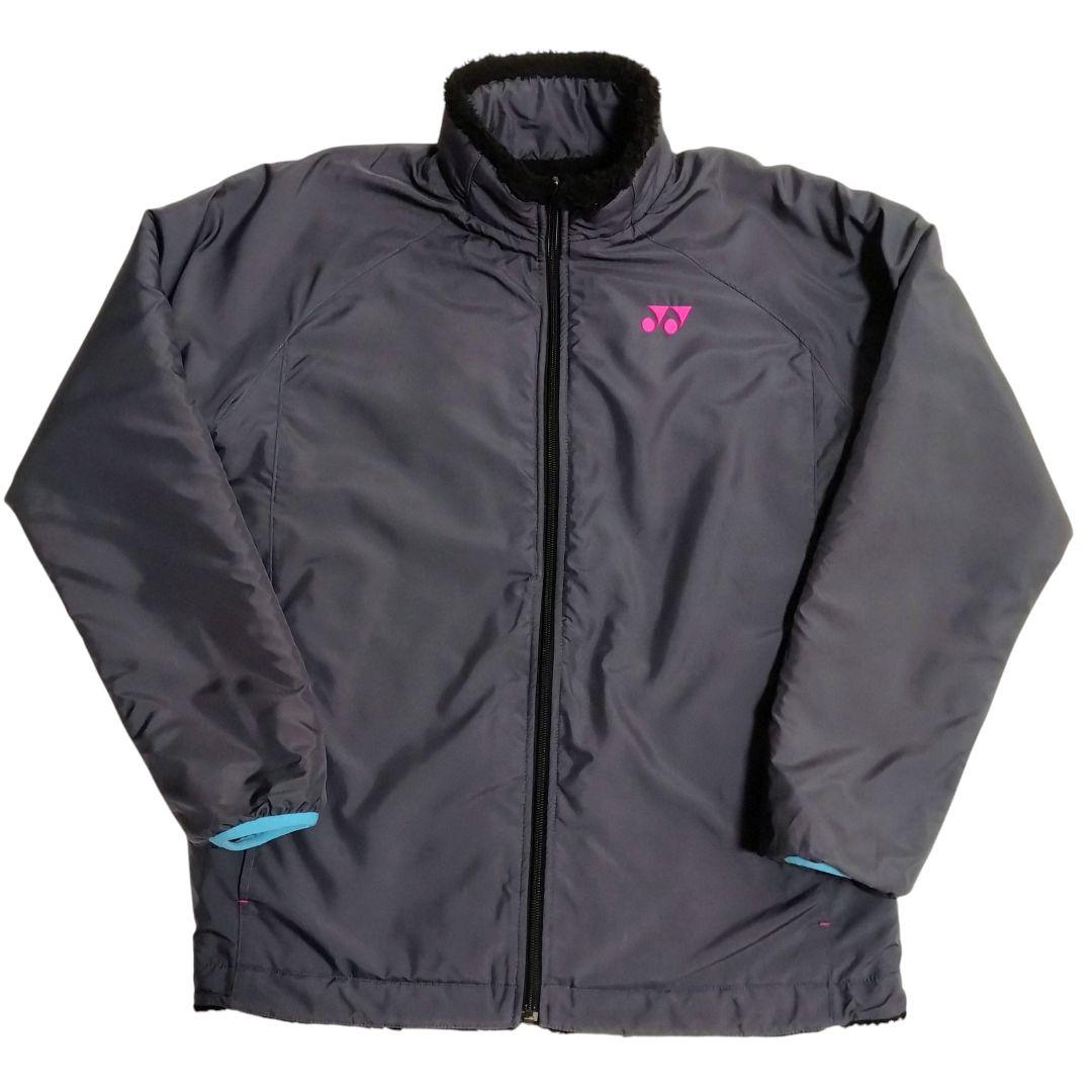 【リバーシブル】ヨネックス ボアジャケット ナイロンジャケット バドミントン
