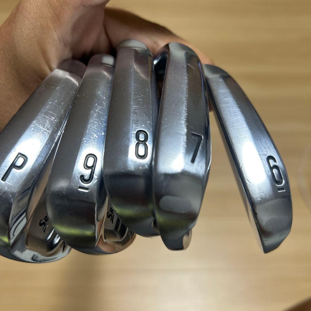 ※値下げ【スリクソン】ZXi7アイアン 5本セット(P〜6番)