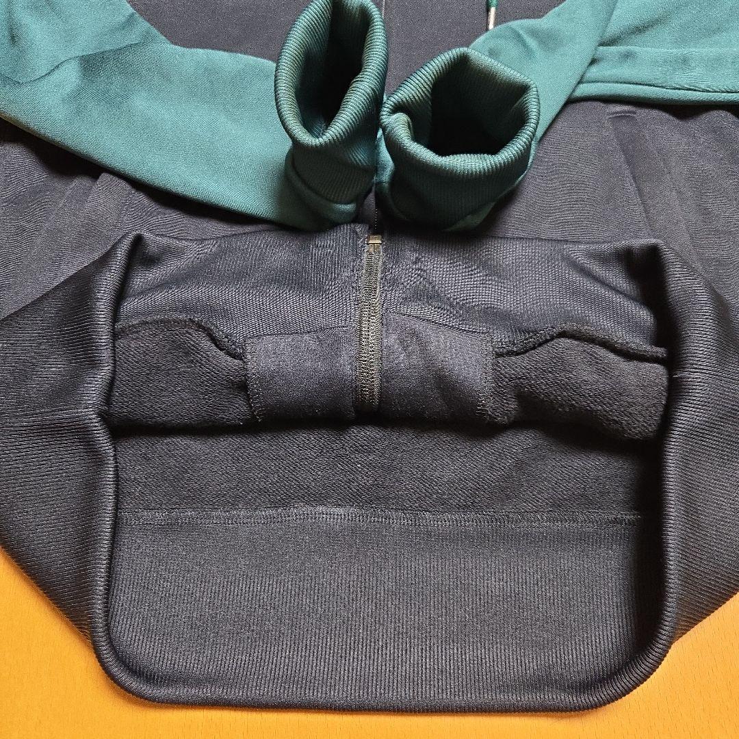 美品　YONEX　スウェットパーカー　m　ブラック　グリーン　M　長袖　メンズ