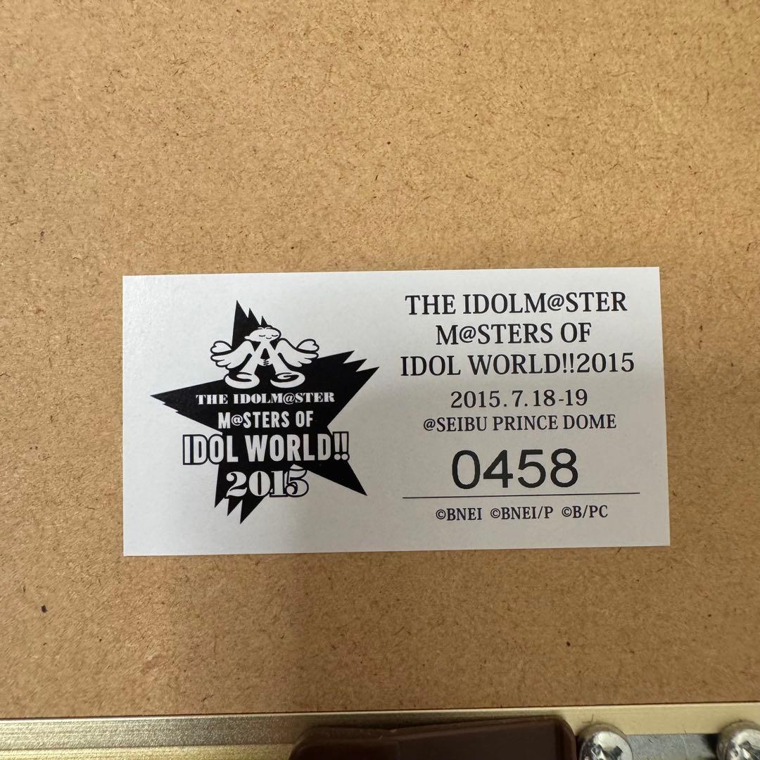 アイドルマスター MOIW2015開催記念 メモリアルパネル 10周年 10th