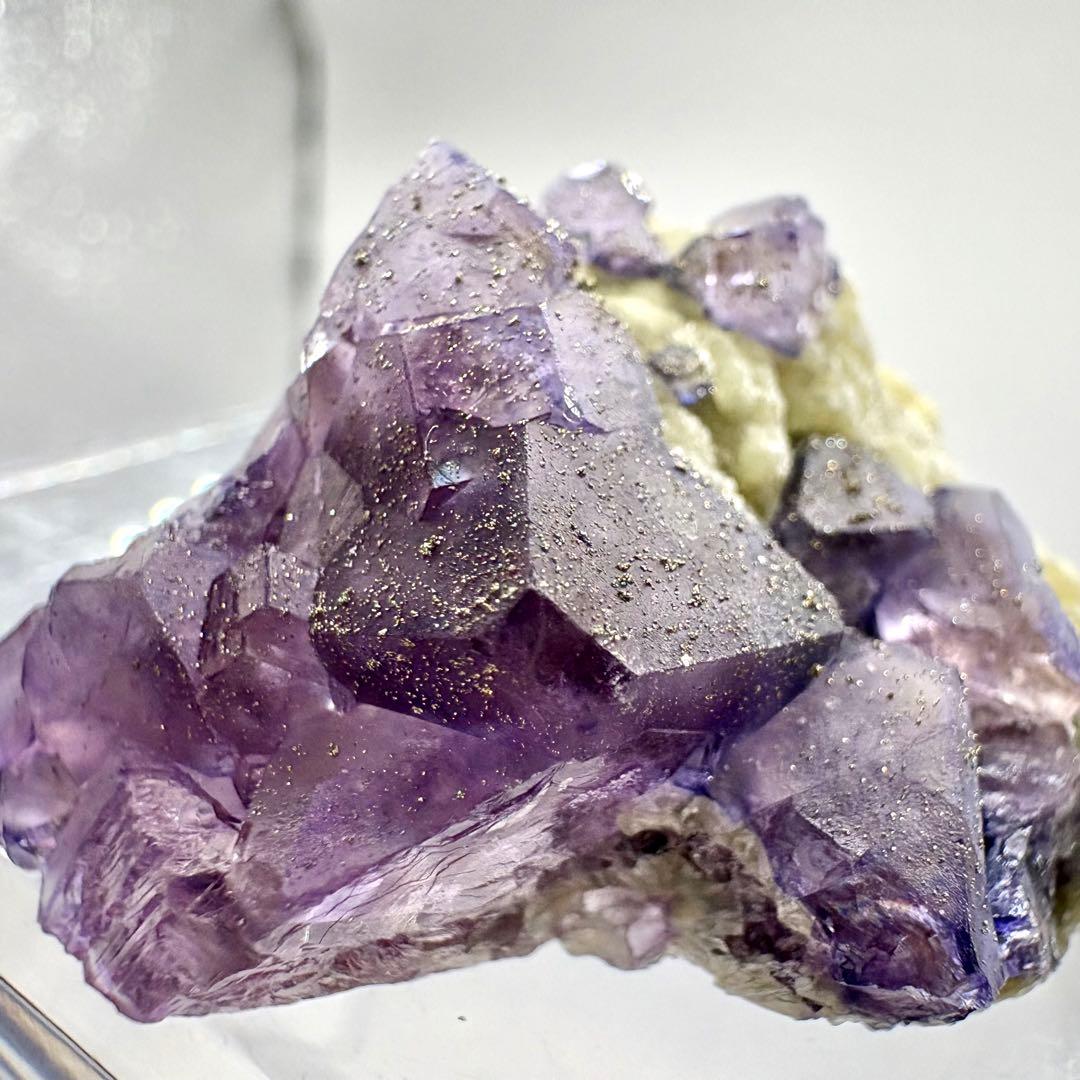 544 中国 内モンゴル産 フローライト&パイライト