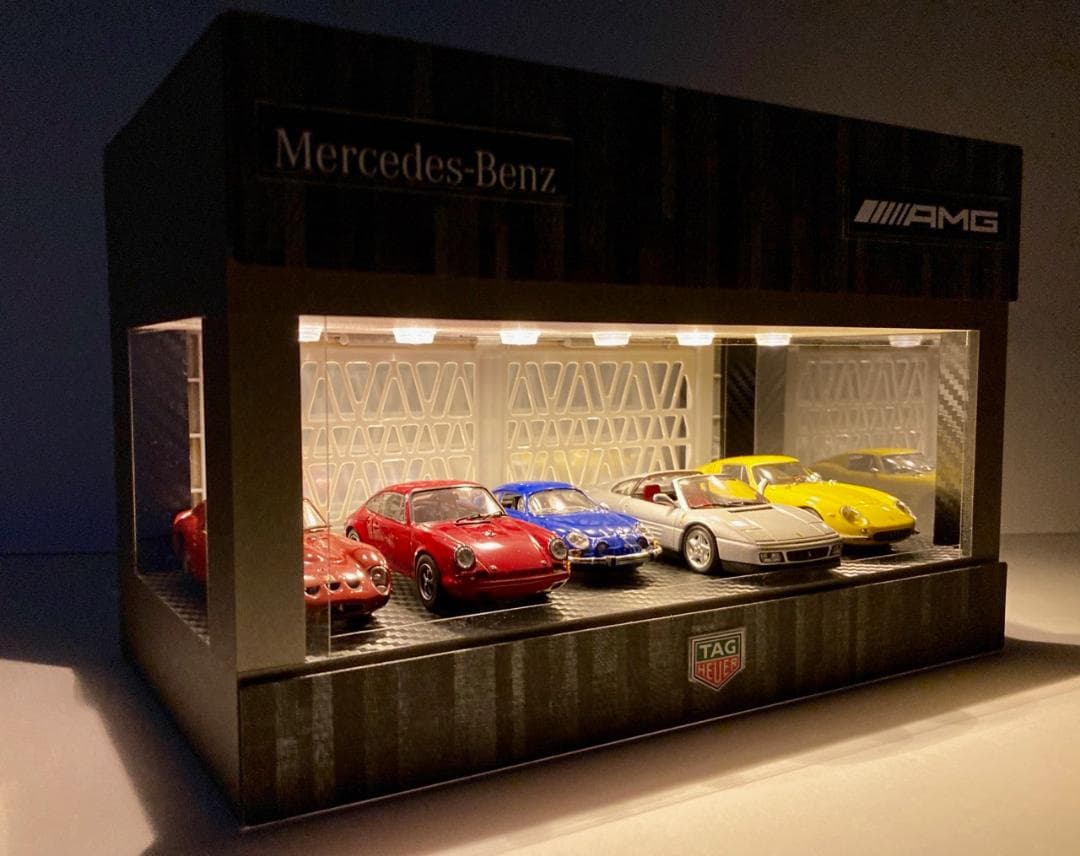 Ren・間接照明＆二重壁・ディスプレーBOX・ネオジオラマ