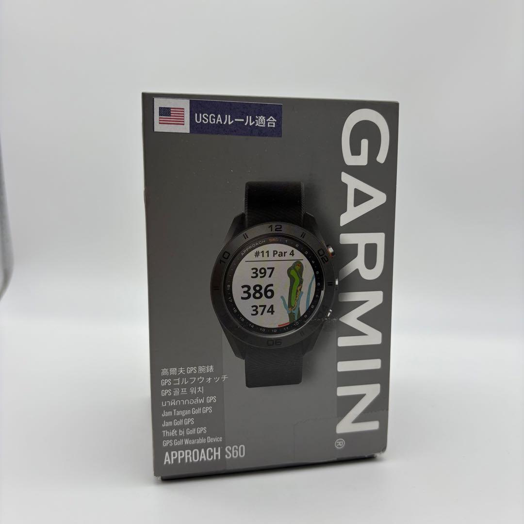 Garmin Approach S60 GPSゴルフウォッチ ペアリング解除済み