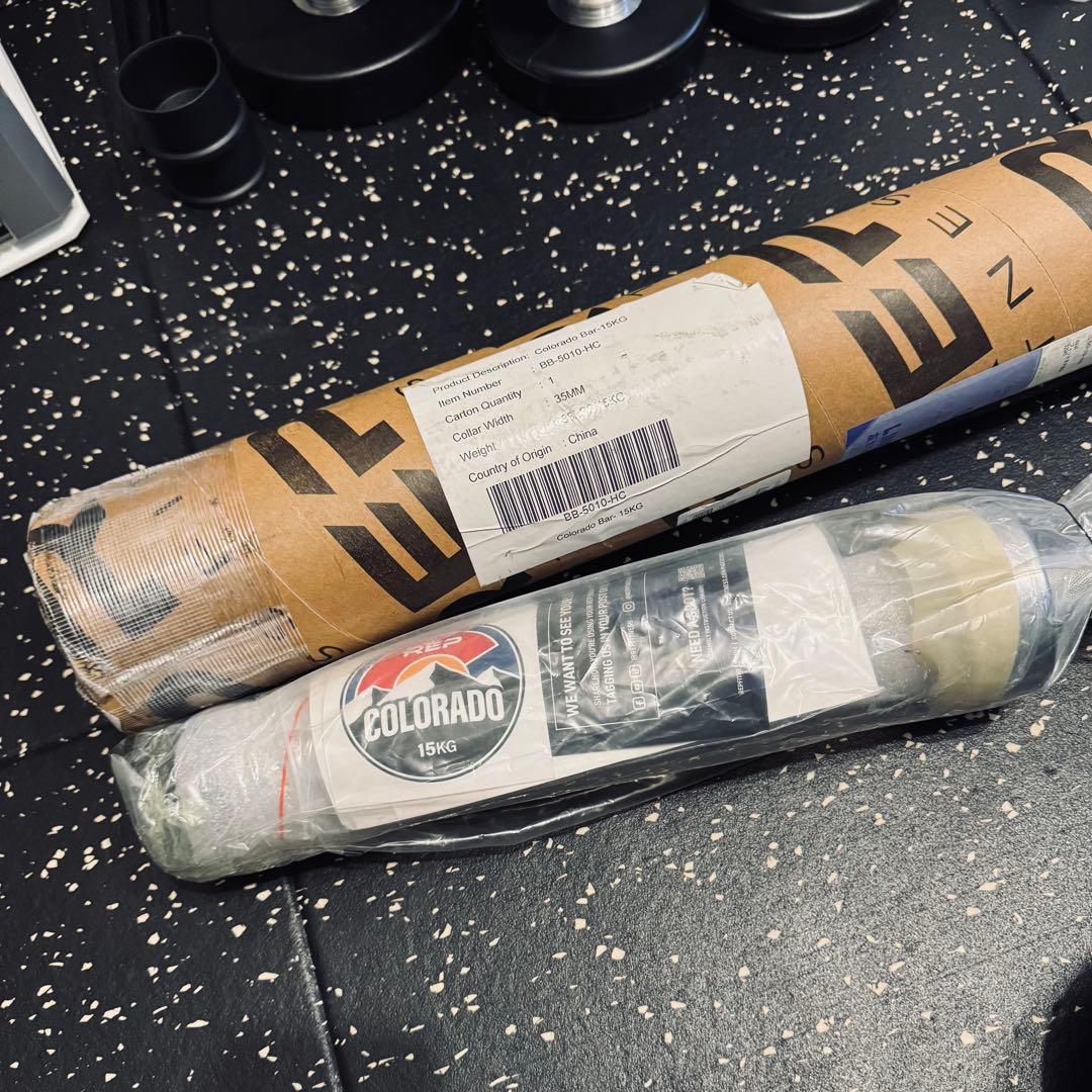 REP レップフィットネス コロラドバー 15kg バーベル BB-5010