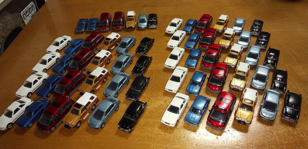 トヨタ歴代名車シリーズ　ワンダ缶コーヒーおまけ　全6種コンプ×9セット