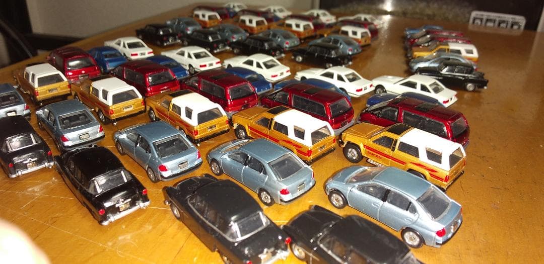 トヨタ歴代名車シリーズ　ワンダ缶コーヒーおまけ　全6種コンプ×9セット