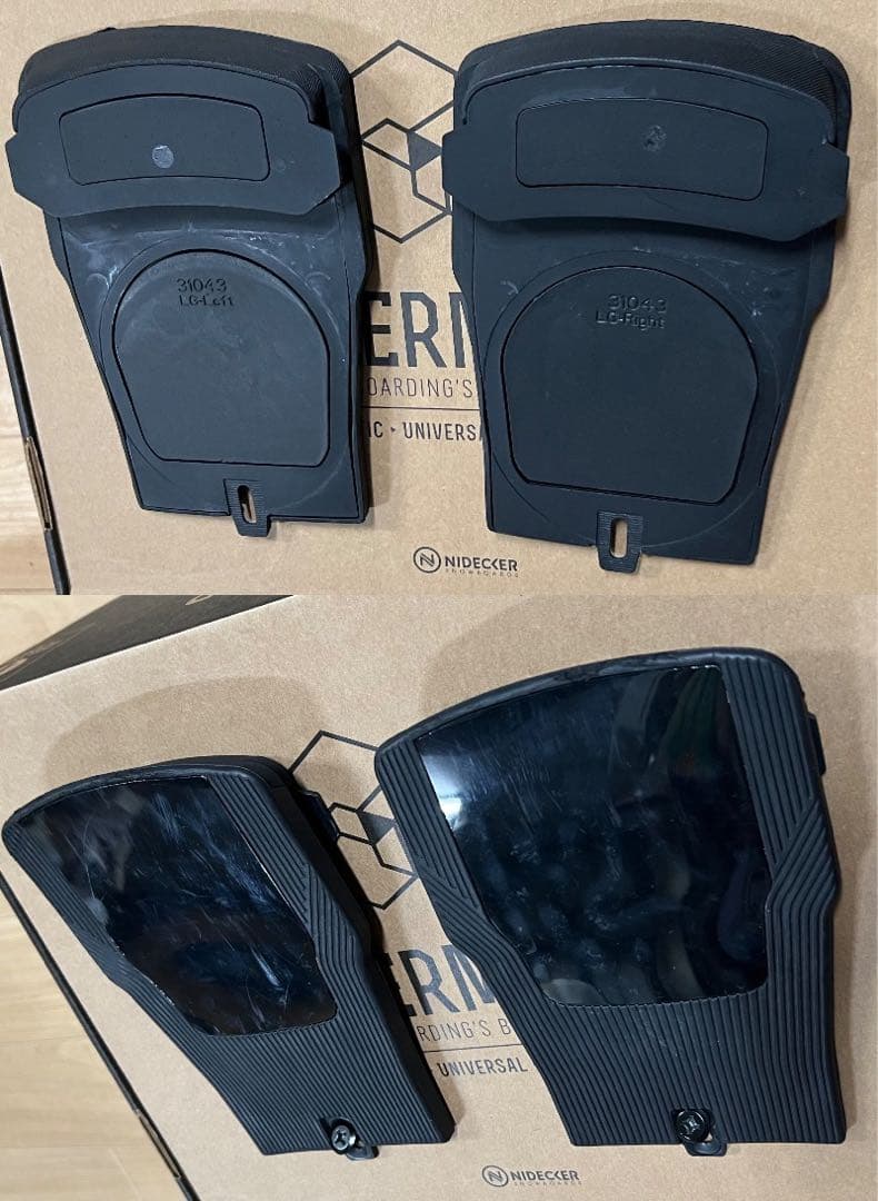 NIDECKER SUPERMATIC BINDINGS Lサイズ 白 箱あり