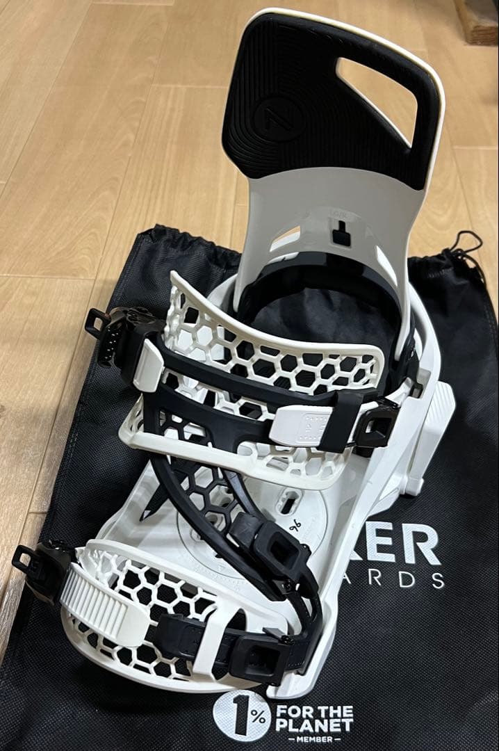 NIDECKER SUPERMATIC BINDINGS Lサイズ 白 箱あり