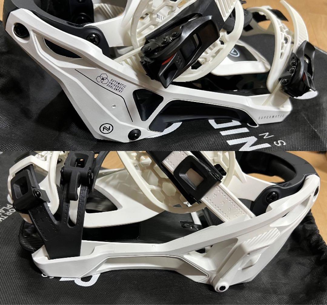 NIDECKER SUPERMATIC BINDINGS Lサイズ 白 箱あり