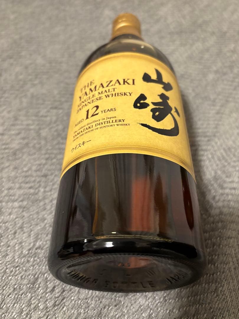 山崎12年　シングルモルトウイスキー　700ml